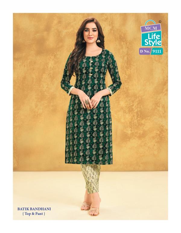 MCM Priyatama Bandhej Vol-1 – Kurti With Pant